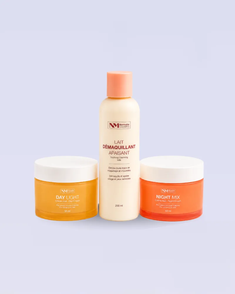 Routine éclat visage